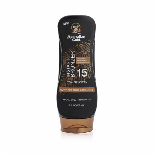 Australian Gold® Instant Bronzer SPF 15 Sunscreen Lotion