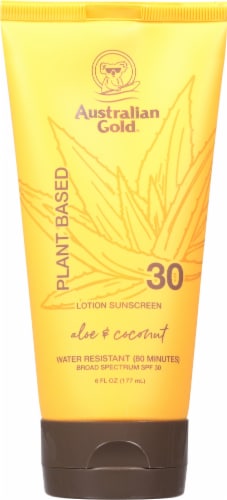 Australian Gold® Plant Based Aloe & Coconut Lotion Sunscreen SPF 30 Perspective: front