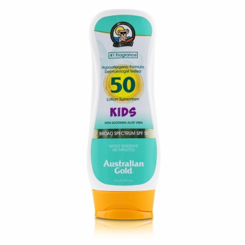 Australian Gold Kids Sunscreen Lotion SPF 50 Perspective: front