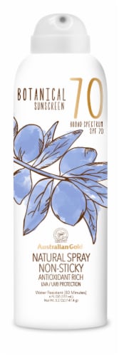 Australian Gold Botanical Continuous Spray Sunscreen SPF 70 Perspective: front