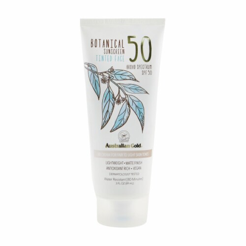 Australian Gold Botanical Sunscreen SPF 50 Perspective: front