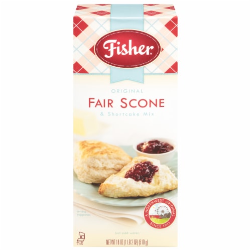 Fisher® Original Fair Scone & Shortcake Mix Perspective: front