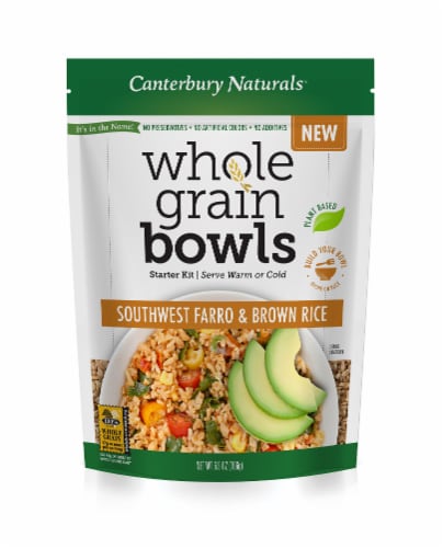 Canterbury Naturals™ Southwest Farro & Brown Rice Whole Grain Bowls Starter Kit Perspective: front