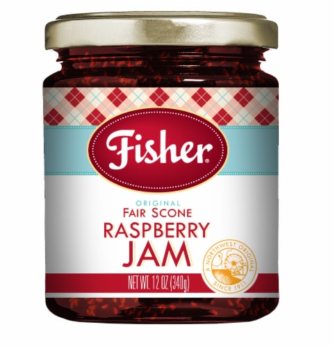 Fisher® Original Fair Scone Raspberry Jam Perspective: front