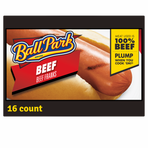Ball Park Uncured Beef Franks Perspective: front
