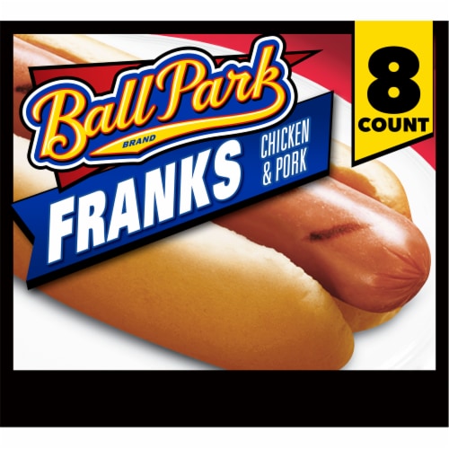 Ball Park Frank Hot Dogs Perspective: front