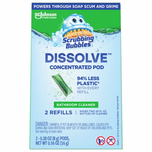 Scrubbing Bubbles® Dissolve™ Bathroom Cleaner Perspective: front