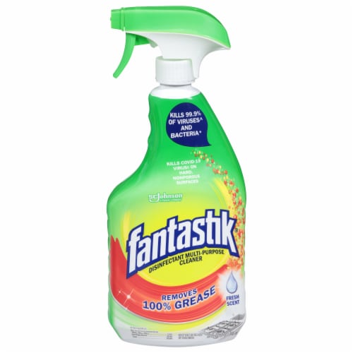 Fantastik® Fresh Scent Disinfectant Multi-Purpose Cleaner Perspective: front