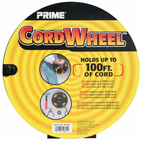 Prime Cord Wheel - Black Perspective: front