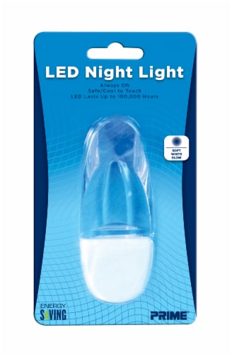 Prime LED Prism Night Light - White Perspective: front