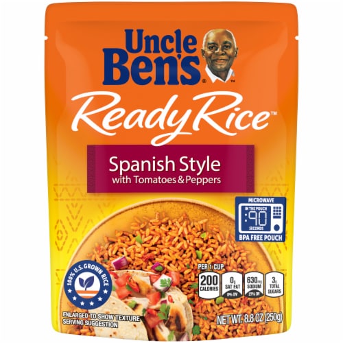 Uncle Ben's® Ready Rice™ Spanish Style with Tomatoes & Peppers Rice, 8.8 oz  - Fry's Food Stores