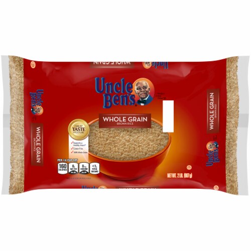 Uncle Ben's Whole Grain Brown Rice Perspective: front