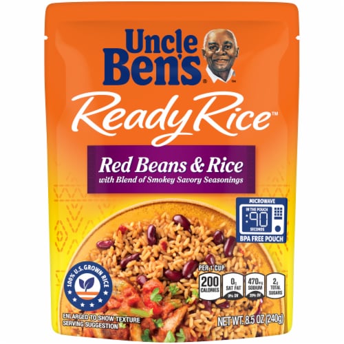 Uncle Ben's® Ready Rice Red Beans & Rice Perspective: front