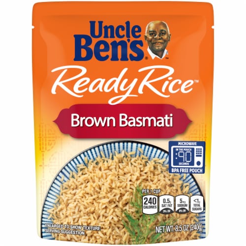 Uncle Ben's® Ready Rice™ Brown Basmati Rice Perspective: front