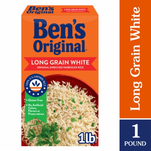 BEN'S ORIGINAL Converted Brand Enriched Long Grain White Rice, Parboiled  Rice, 1 lb - Harris Teeter