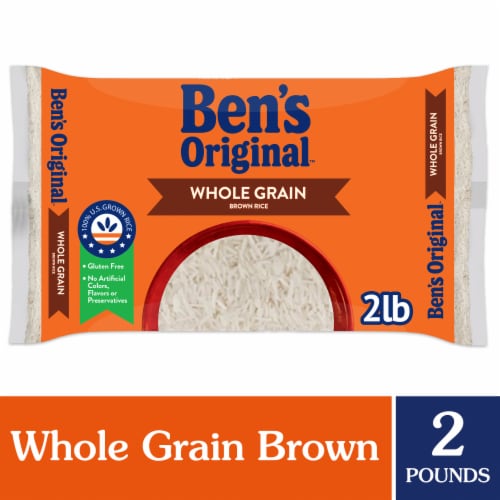 Ben's Original™ Whole Grain Brown Rice Perspective: front