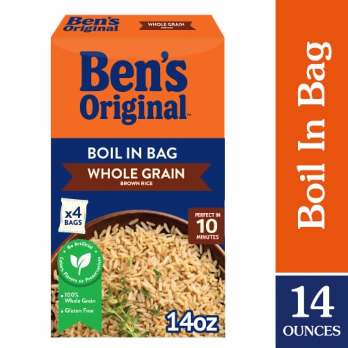 Ben's Original™ Whole Grain Brown Rice Boil in Bag Rice, 14 oz