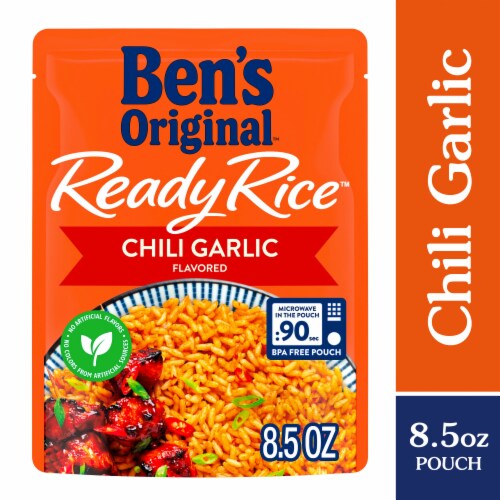 Ben's Original™ Ready Rice Chili Garlic Flavored Rice Perspective: front