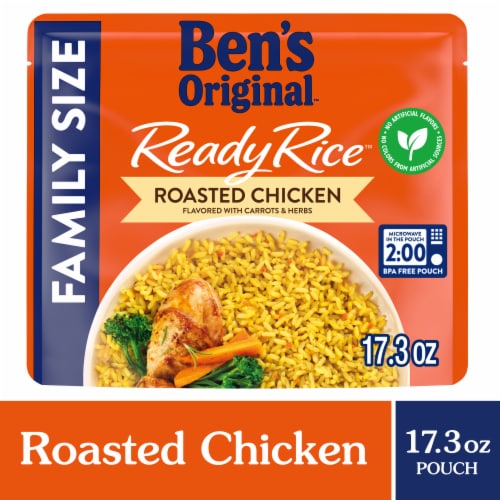 Ben's Original Ready Rice Roasted Chicken Flavored Family Size Rice