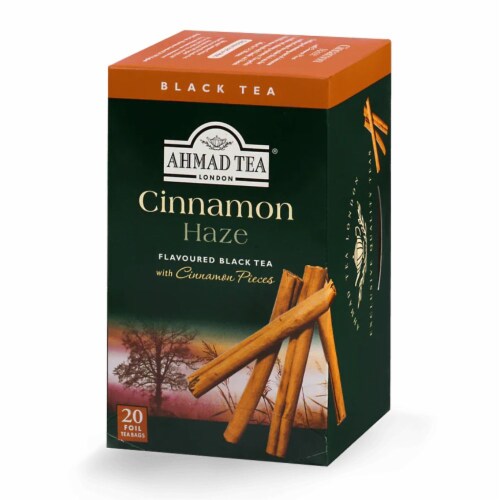 Ahmad Tea Cinnamon Haze Black Tea Perspective: front