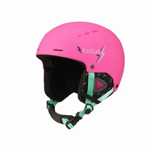 Bolle 513612 49-52 cm Quiz Kids Helmet, Pink Perspective: front