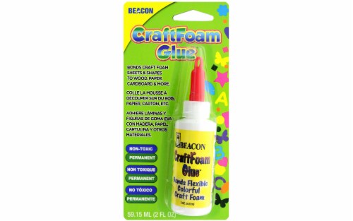 Beacon CraftFoam Glue 2oz Carded, 1 - King Soopers