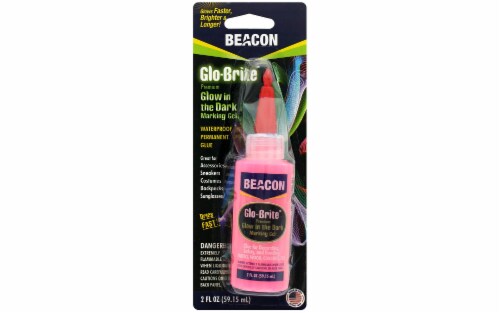 Beacon Glo-Brite 2oz Pink Glow Perspective: front