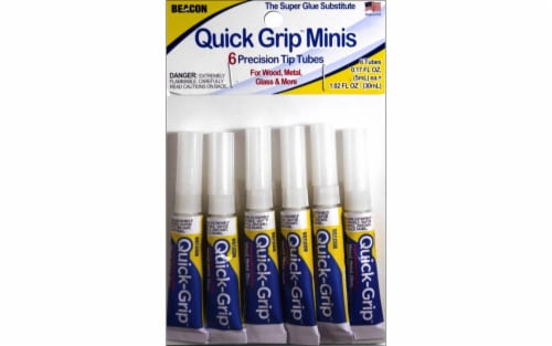 Beacon Quick Grip Glue Mini 6pc, 1 - Fry's Food Stores