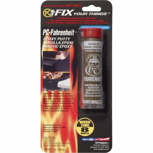 PC-Fahrenheit 1 Oz. Brown Epoxy Putty PC-FAHRENHEIT Perspective: front