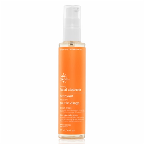 Earth Science Essentials Fragrance Free Foaming Facial Cleanser Perspective: front