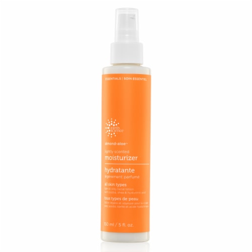 Earth Science Almond-Aloe Lightly Scented Moisturizer Perspective: front
