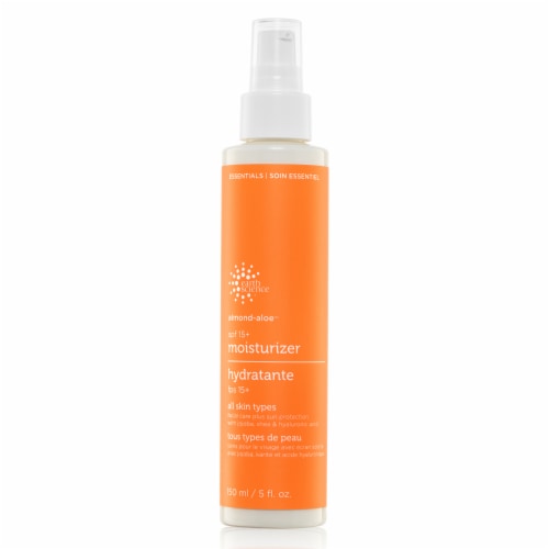 Earth Science Moisturizer Almond-Aloe SPF 15+ Perspective: front