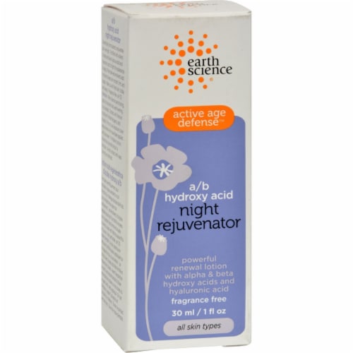 Earth Science Active Age Defense Night Rejuvenator Perspective: front