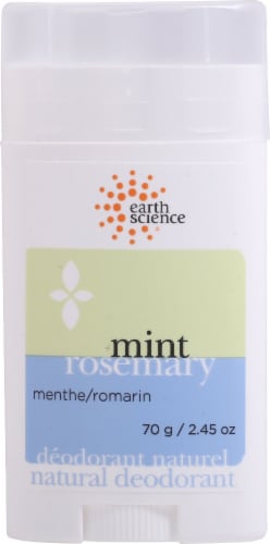 Earth Science Mint Rosemary Deodorant Perspective: front