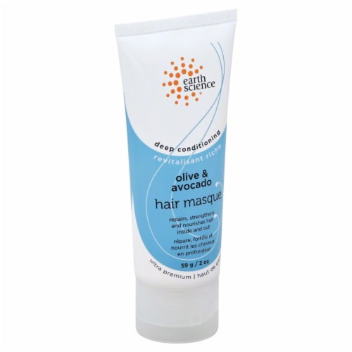 Earth Science Olive Avocado Hair Masque Perspective: front