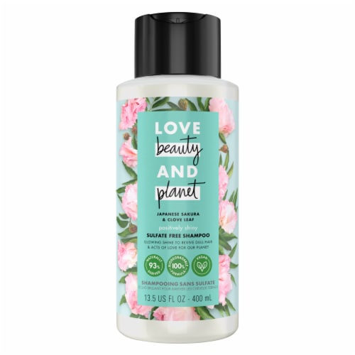 Love Beauty Planet Sulfate-Free Positively Shiny Indian Clove Leaf Shampoo/Conditioner, 13.5 fl oz - Fry's Food Stores