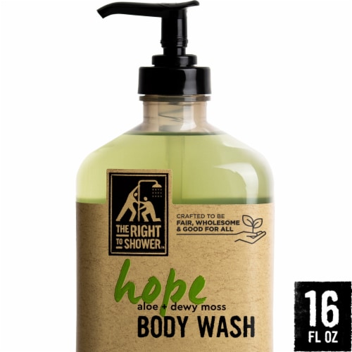 The Right To Shower Hope Body Wash Perspective: front
