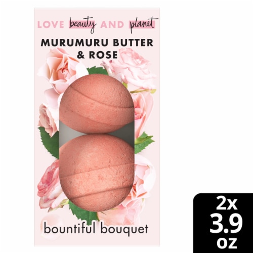 Love Beauty & Planet Bountiful Bouquet Murumuru Butter & Rose Bath Bomb