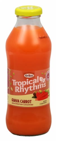 Grace® Tropical Rhythms® Guava Carrot Juice Perspective: front