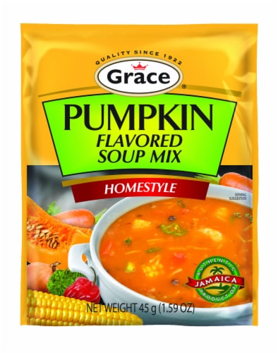 Grace® Homestyle Pumpkin Flavored Soup Mix Perspective: front