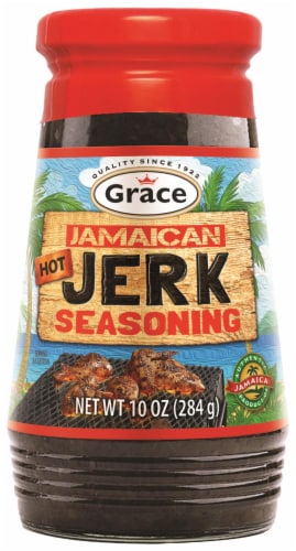 Grace Hot Jamaican Jerk Seasoning, 10 oz - Foods Co.