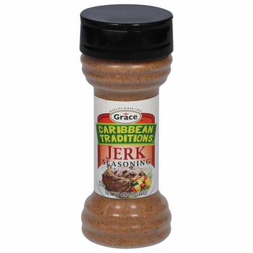 Caribbean Traditions Grace Dried Jerk Seasoning Perspective: front