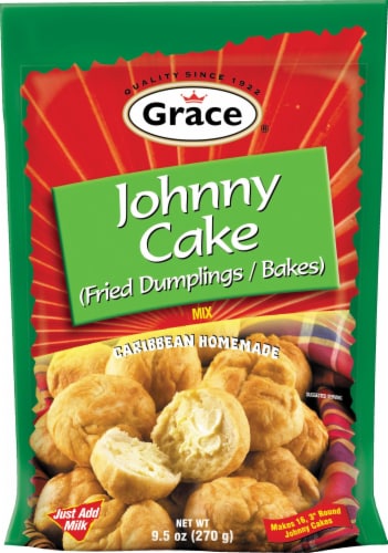 Grace Johnny Cake Mix Perspective: front