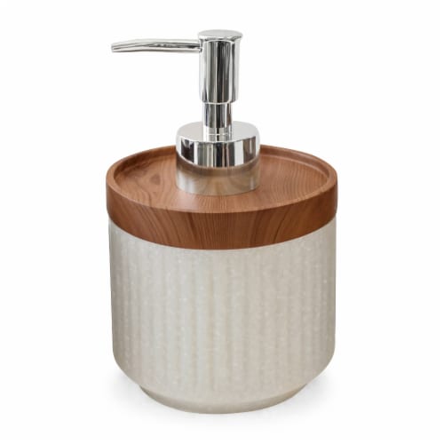 Splash Himalaya Lotion Dispenser - White Perspective: front