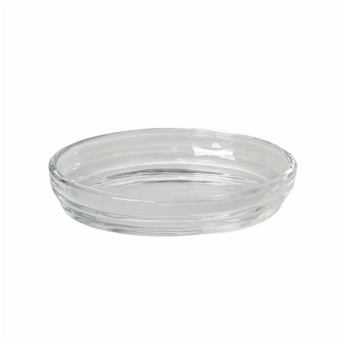 Splash Home Espalli Glass Soap Jar Perspective: front