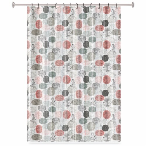 Splash Home Parkland PEVA Shower Curtain, 1 ct Kroger