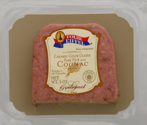 Tour Eiffel Caramel Color Glazed Pork Pate with Cognac Perspective: front
