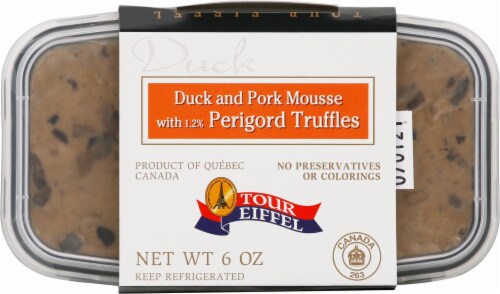 Tour Eiffel Truffle Terrine Perspective: front