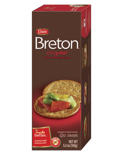 Breton® Original Crackers Perspective: front