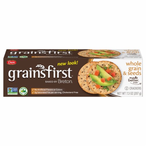 Dare Cracker Breton Grainfirst 7.3 oz Perspective: front